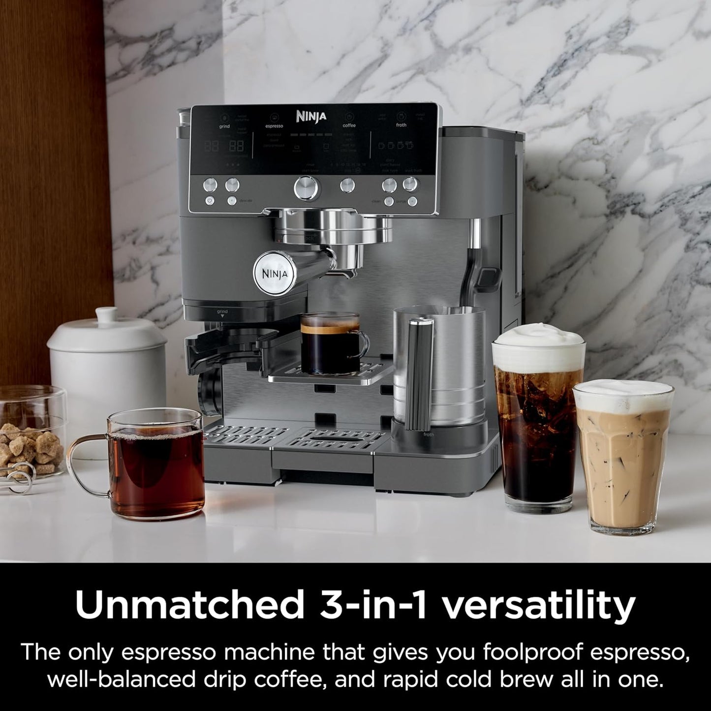 NINJA Espresso Machine & Drip Coffee Maker – Luxe Café ES601