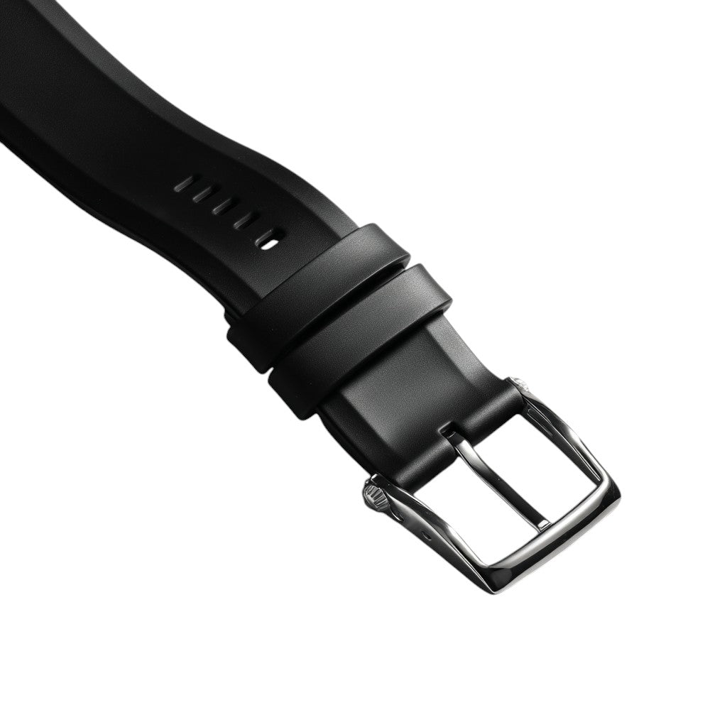 KOVNG Ultra-Durable Silicone Diving Watch Strap - 22mm High-Tensile Band with Stainless Steel Buckle, Waterproof and Dust-Repellent